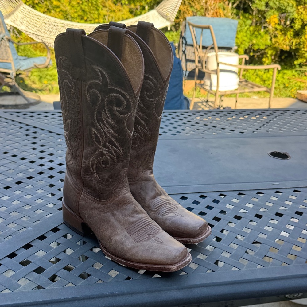 Brown Western Cowboy Boots